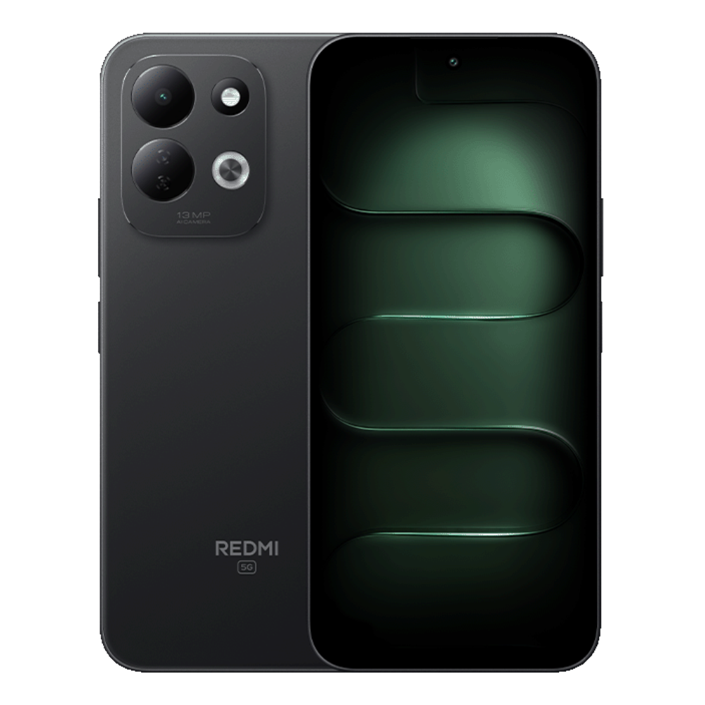Redmi M100 Front and Back in Midnight Black