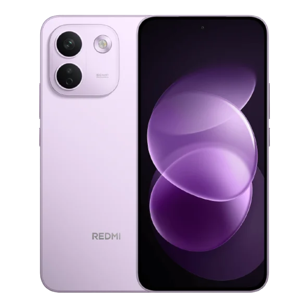 Redmi Note 17 Pro Max Purple Front and Back View