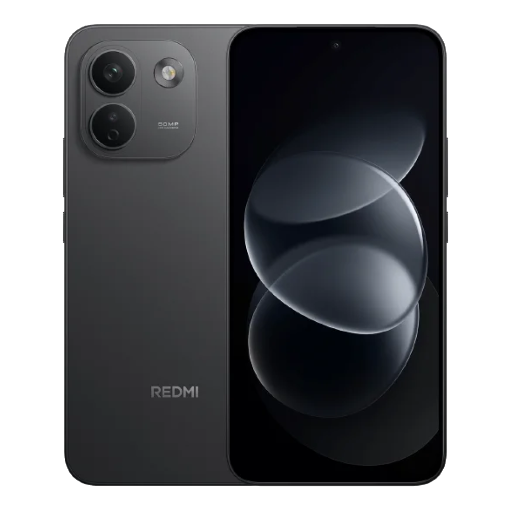 Redmi Note 17 Pro Max Black Front and Back View