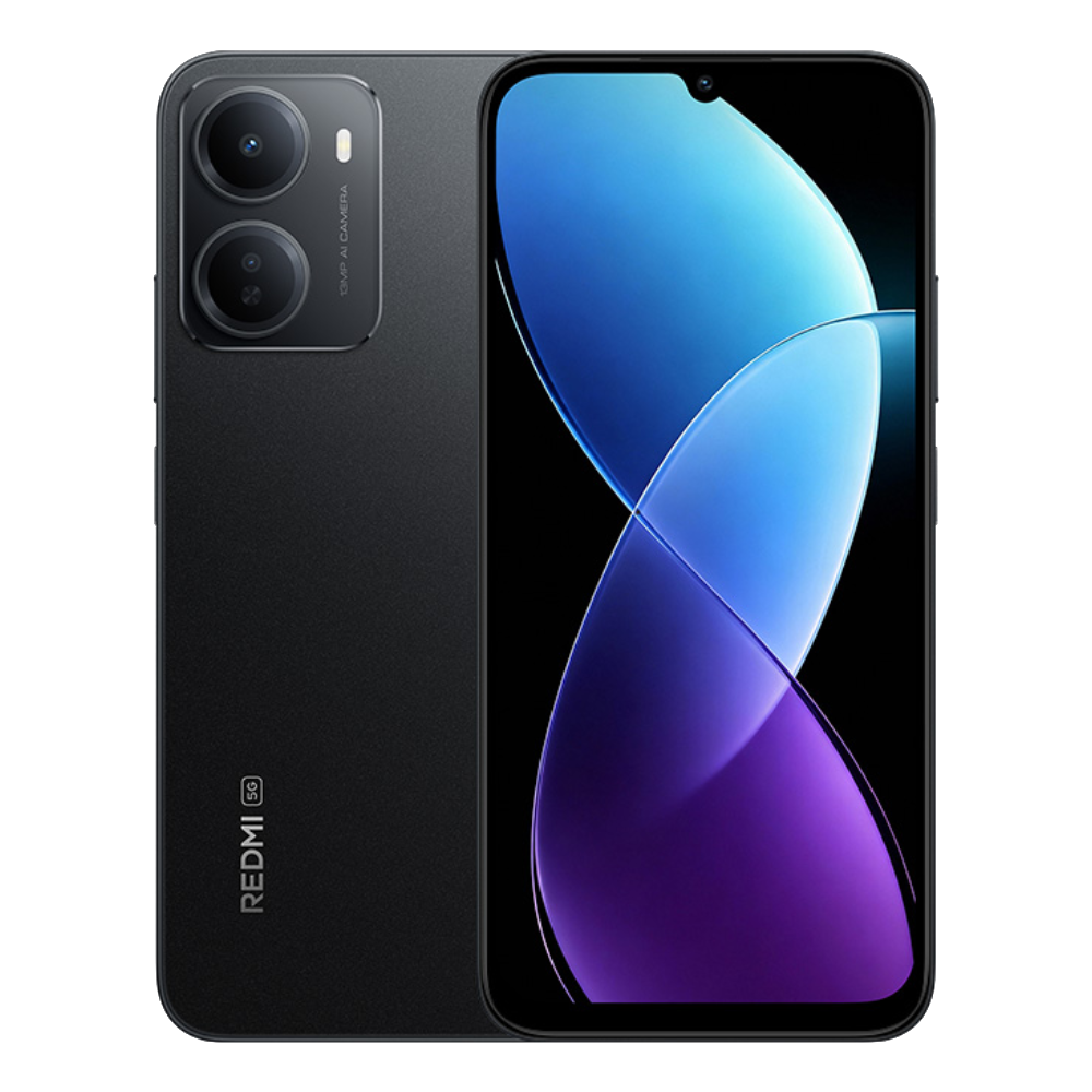 Redmi R70 5G front and back in Star Rock Black