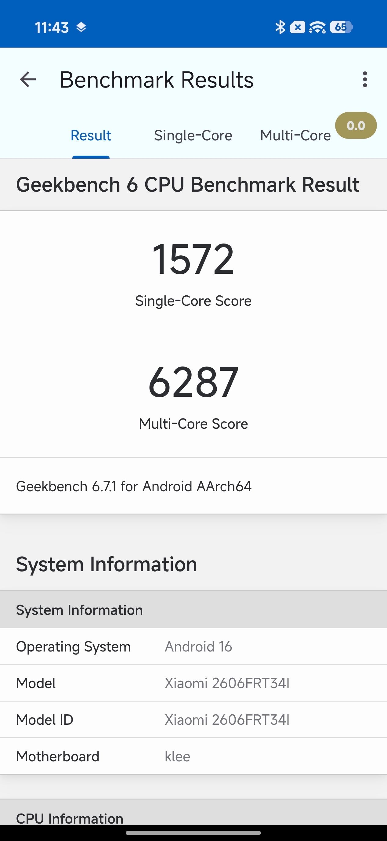 Geekbench