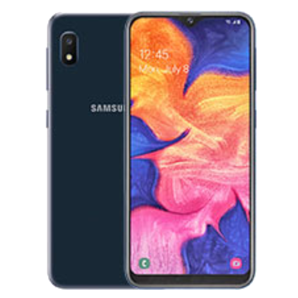 Samsung Galaxy A10e front back  