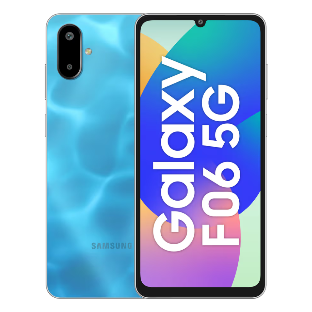 Samsung Galaxy F06 5G Front and Back