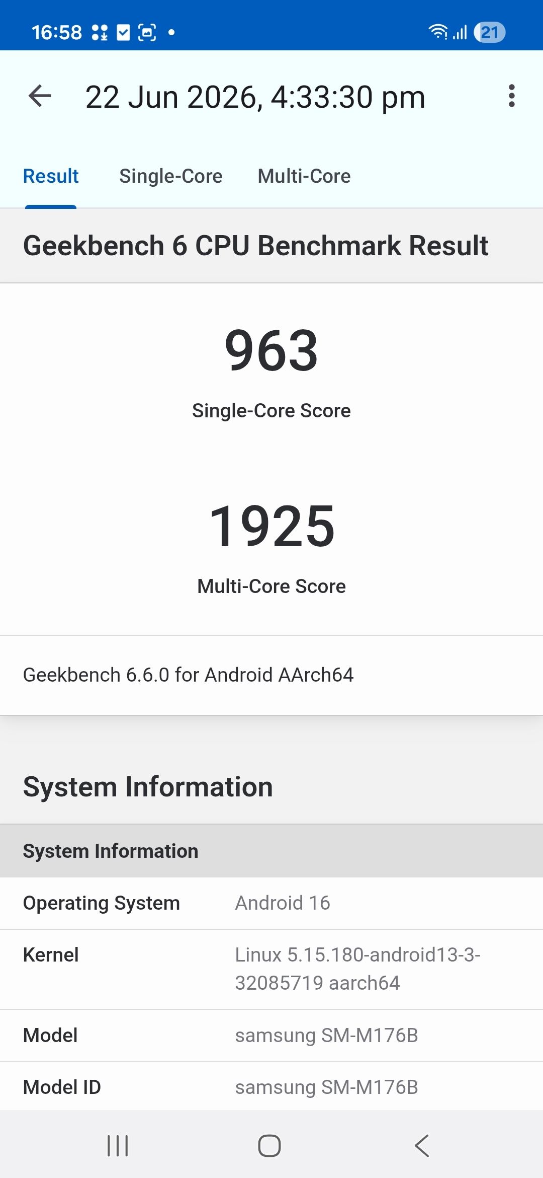 Geekbench