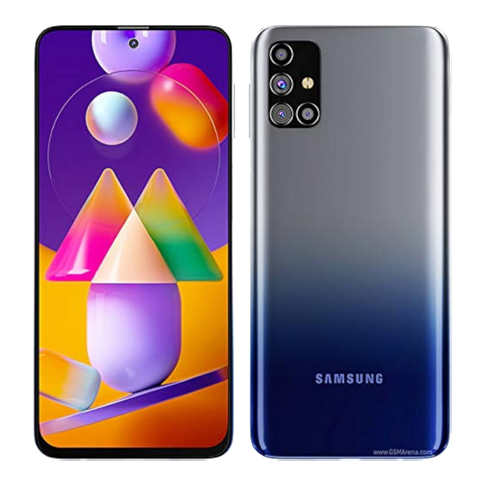 Samsung Galaxy M31s Front Back Mirage Blue