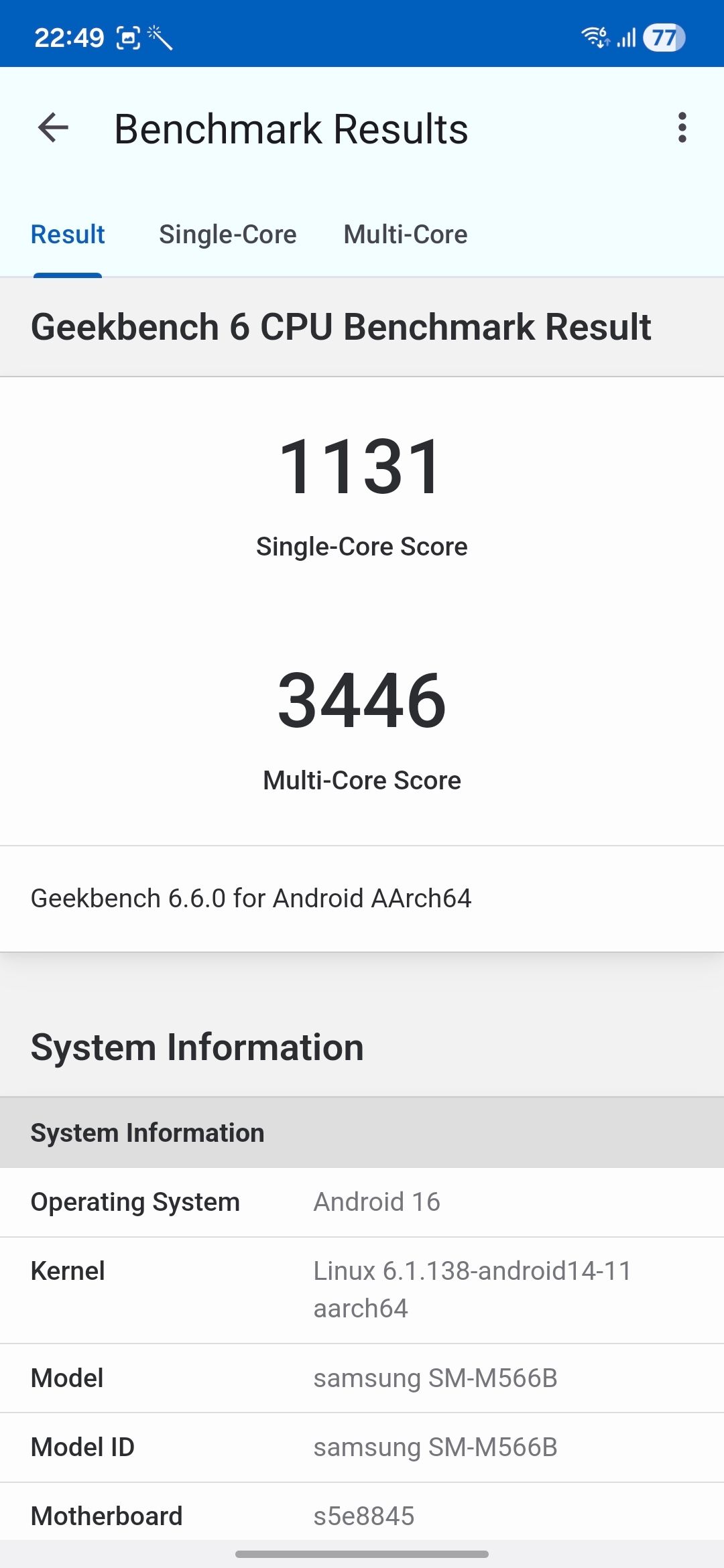 Geekbench