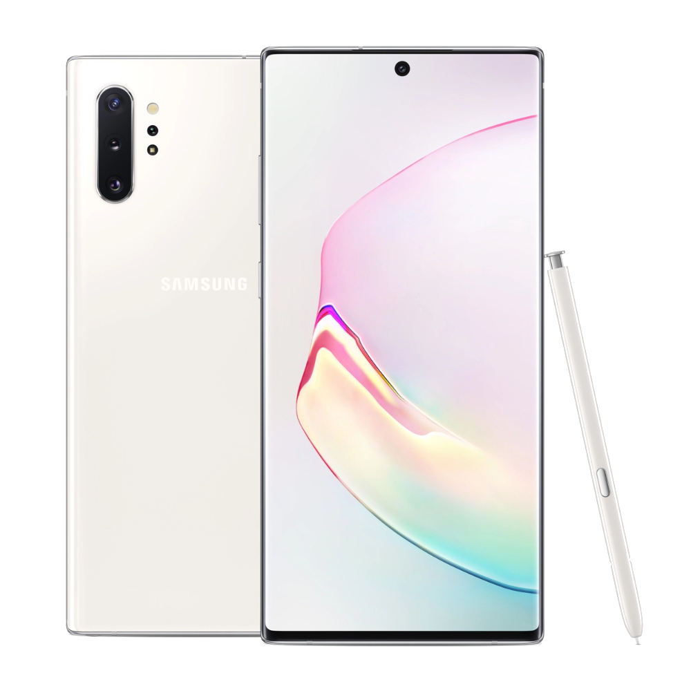 Samsung Galaxy Note 10 Plus Front Back Aura White