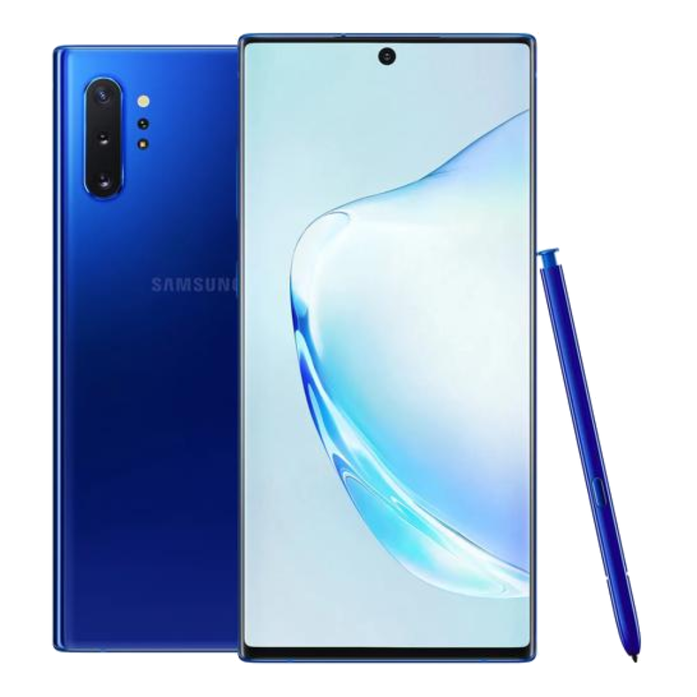 Samsung Galaxy Note 10 Plus 5G Front Back Aura Blue