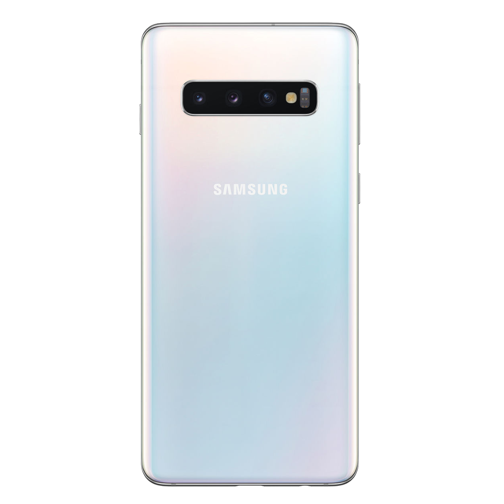 Samsung Galaxy S10 back Prism White