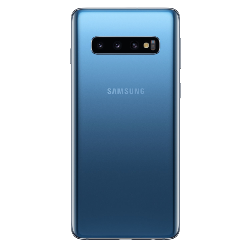 Samsung Galaxy S10 back Prism Blue