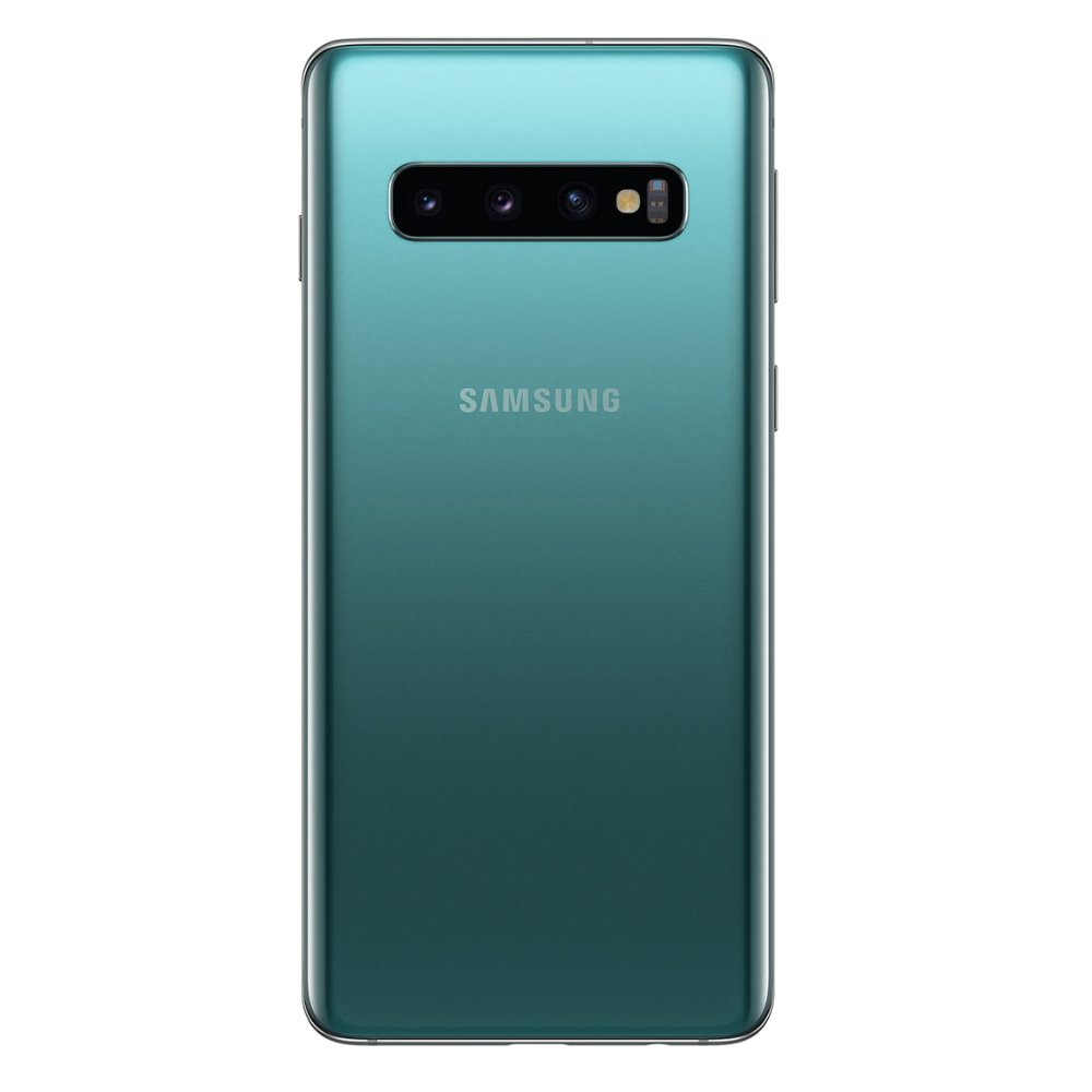 Samsung Galaxy S10 back Prism Green