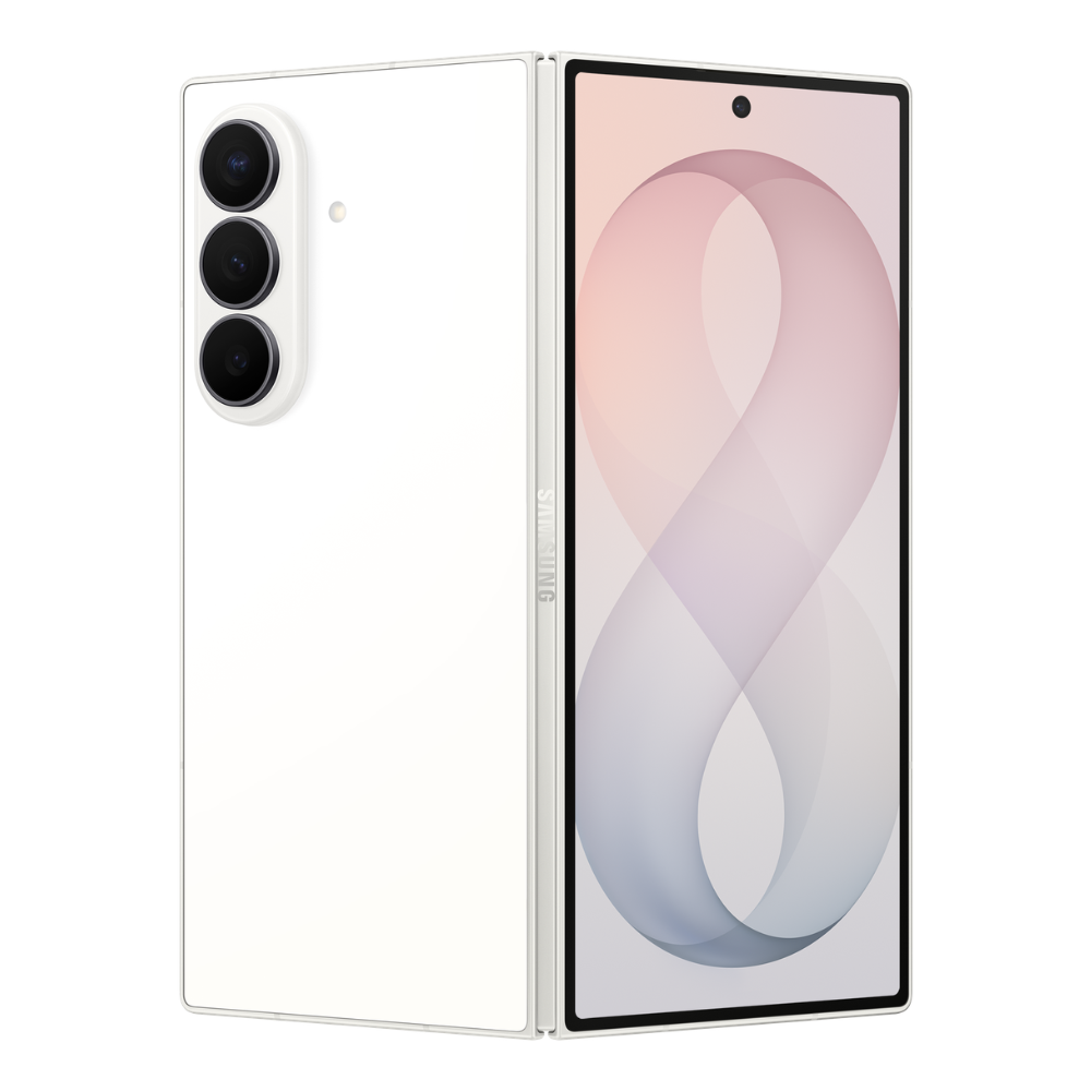 Samsung Galaxy Z Fold 8 Ultra Front and Back in Cream