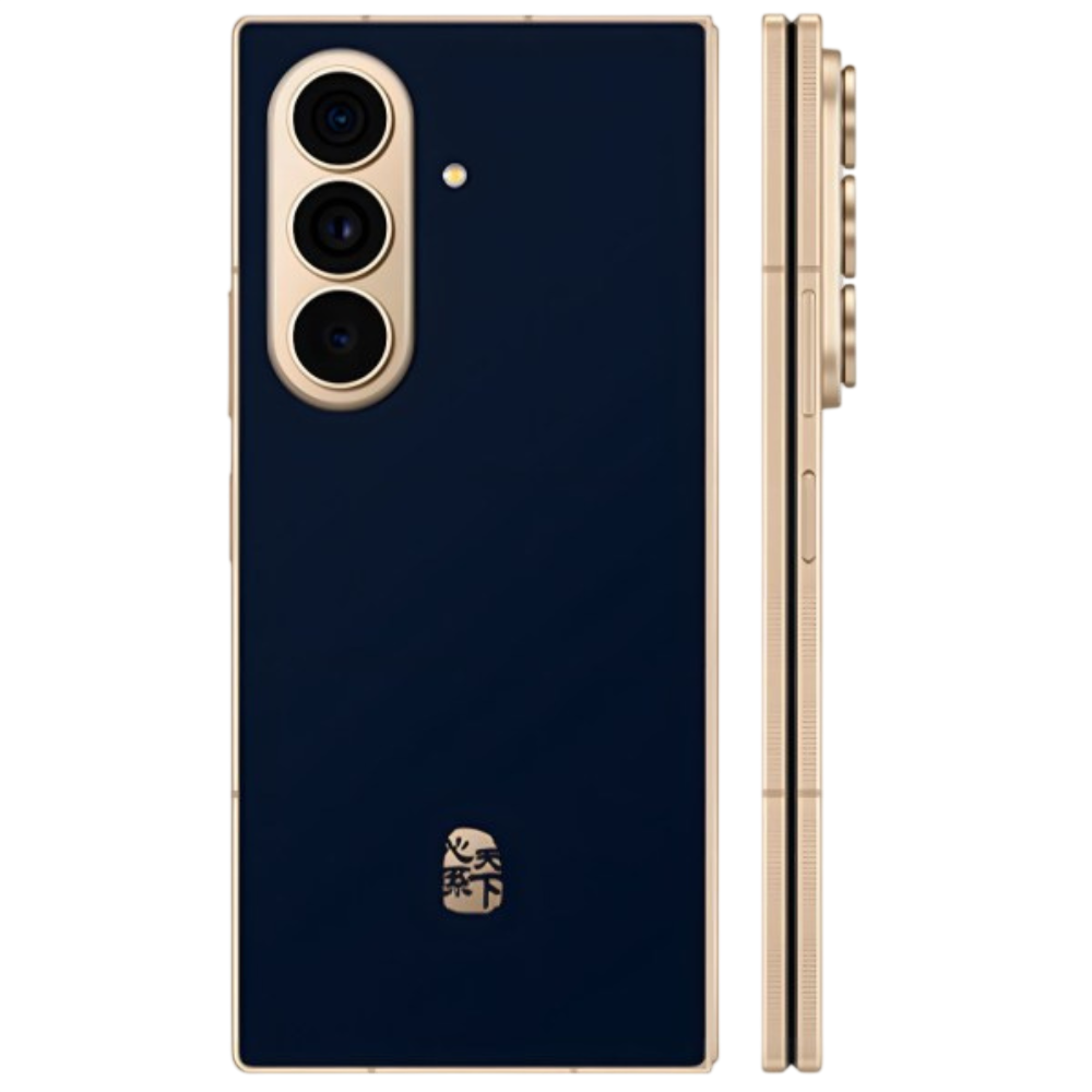 Samsung W27 Jihu Blue Back and Side