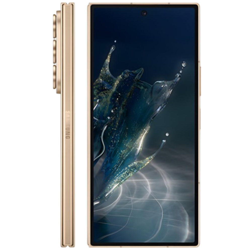 Samsung W27 Jihu Blue Front and Side