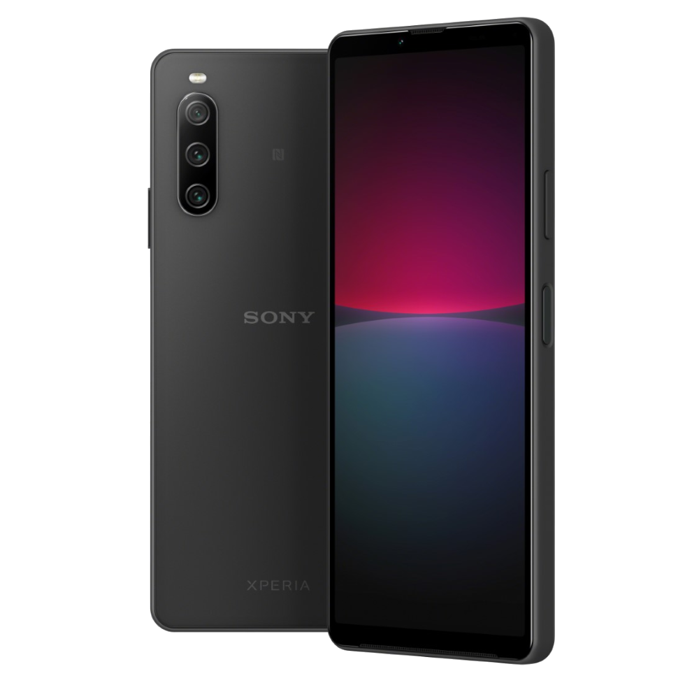 Sony Xperia 10 IV front back Black