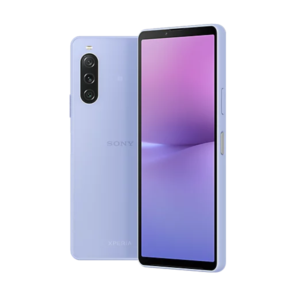 Sony Xperia 10 V Lavender Front Back