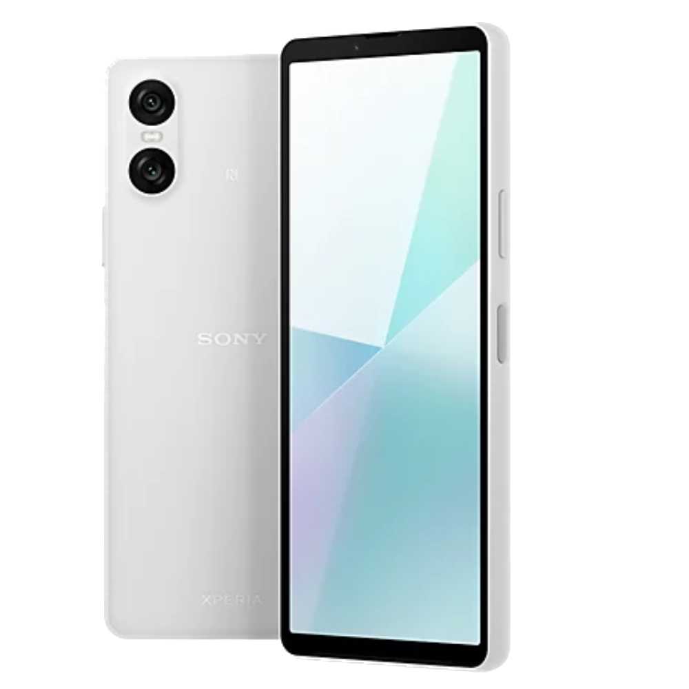 Sony Xperia 10 VI front back White