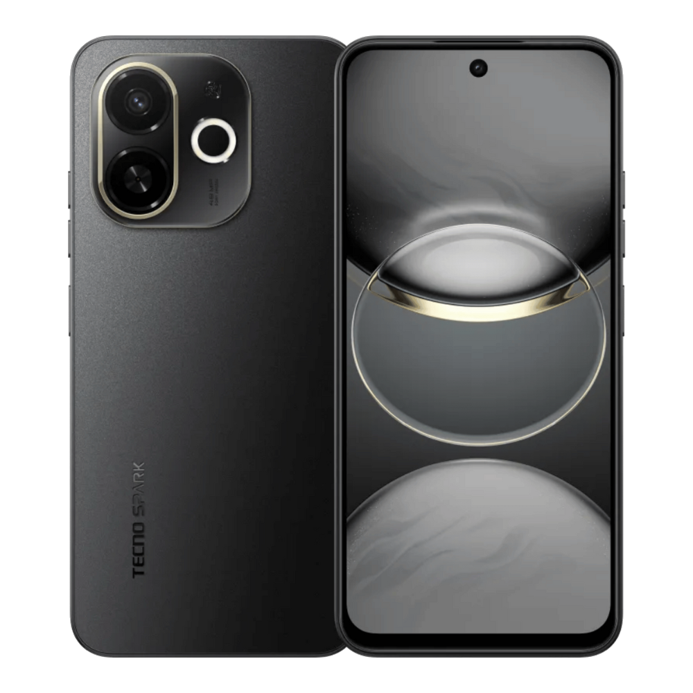 Tecno Spark 30C 5G Front Back Midnight Shadow