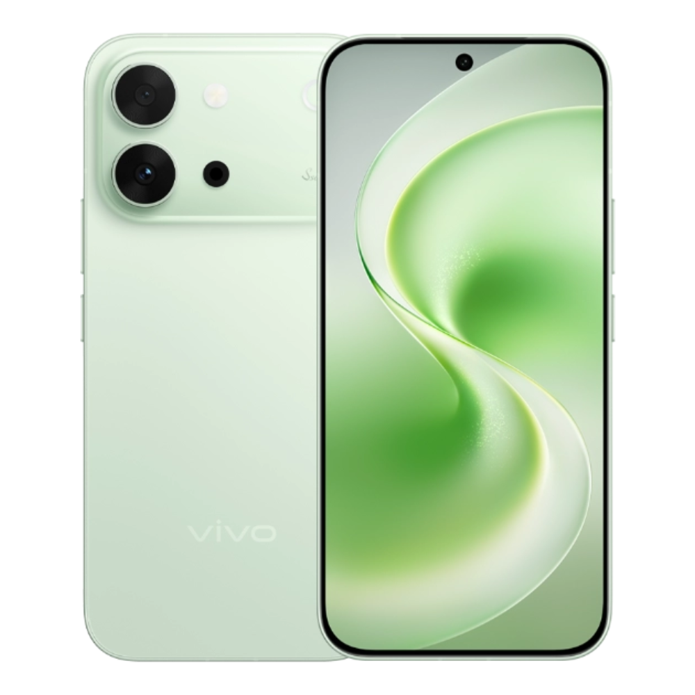 Vivo S60 Vitality Edition Early summer green Front and Back View