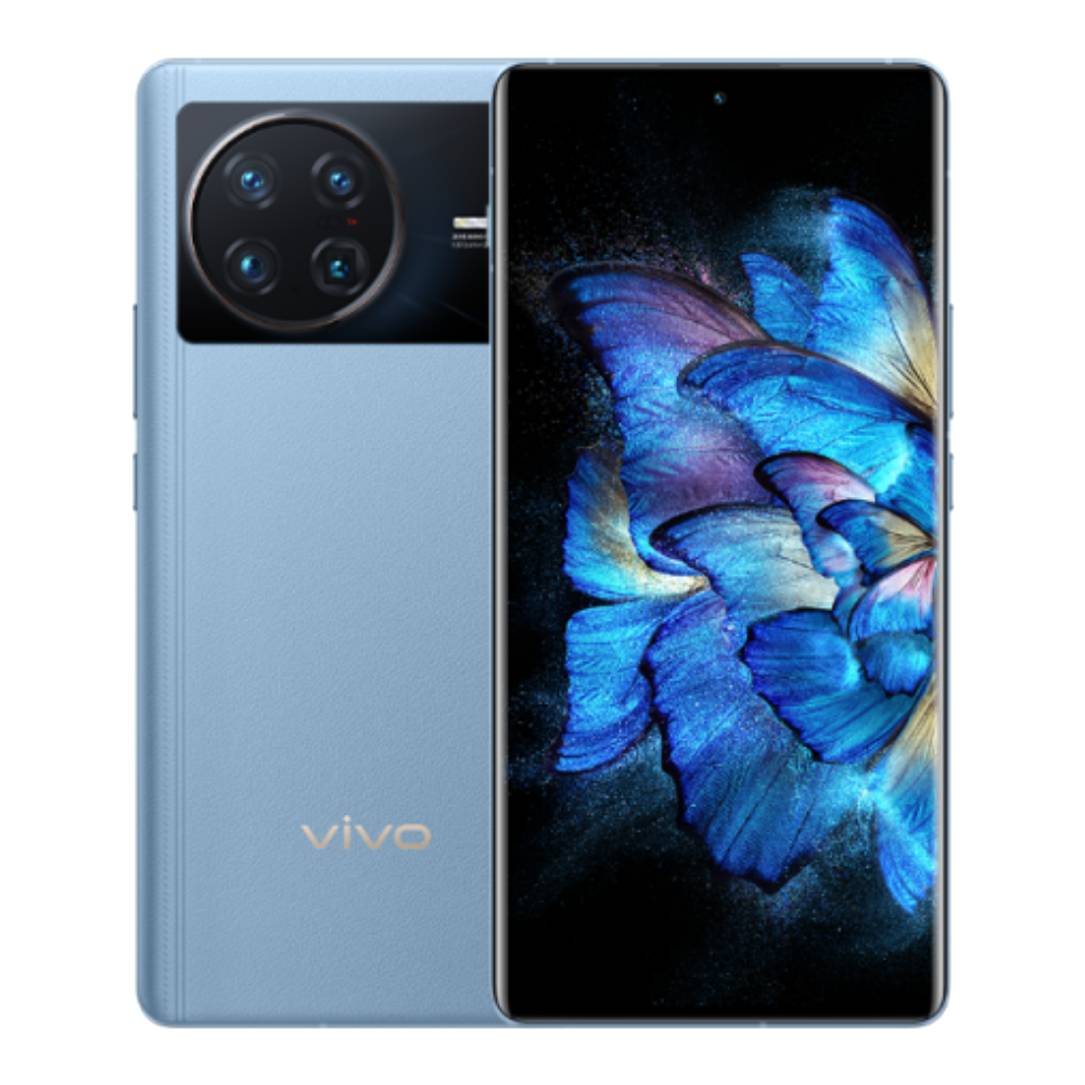 Vivo X Note Front Back Blue