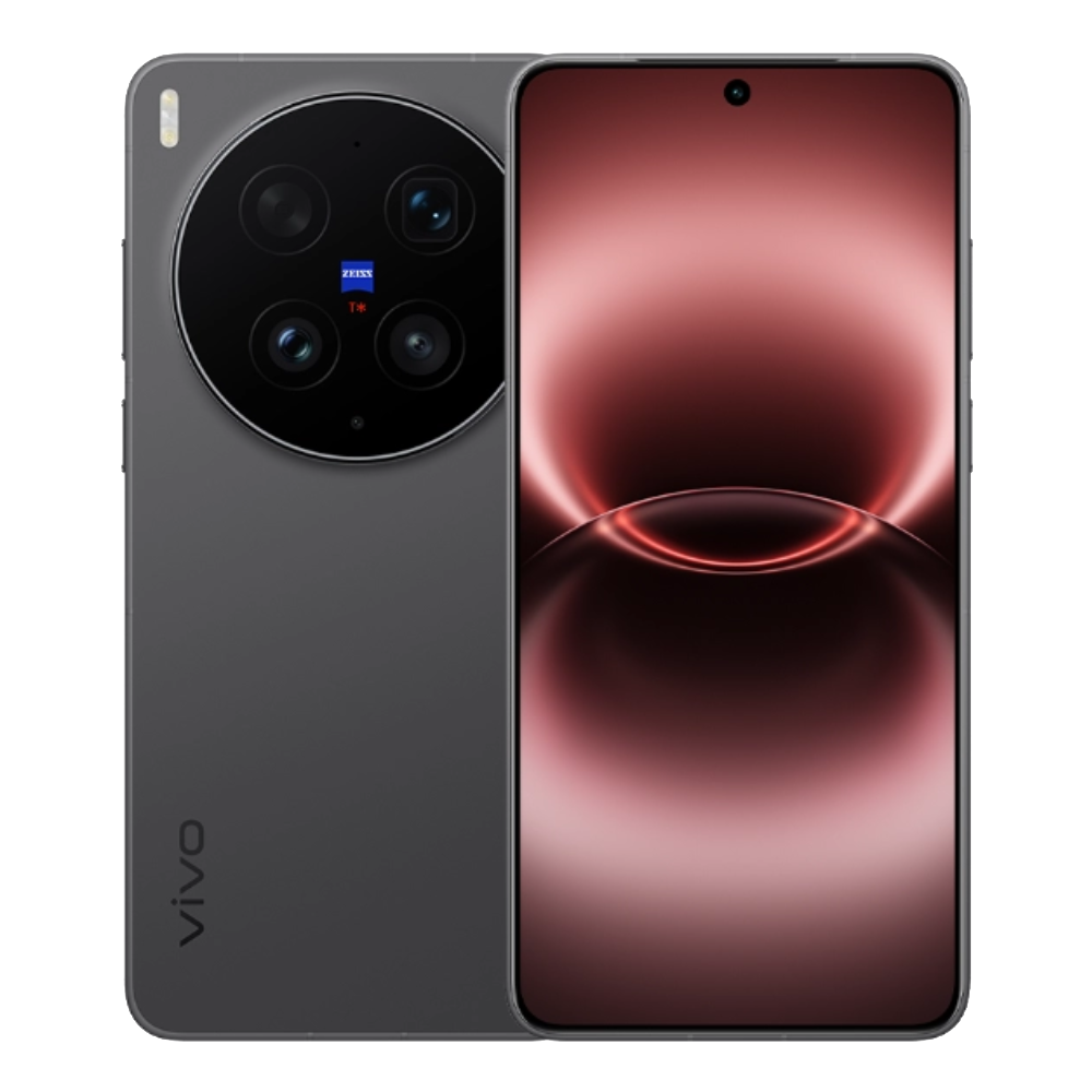 Vivo X300 Ultra front and back in Black Ka