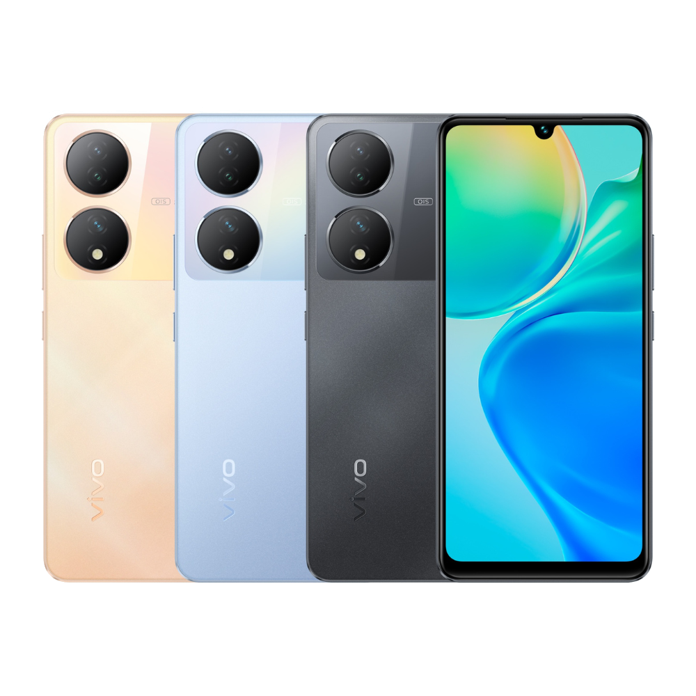 Vivo Y100A Front and Back