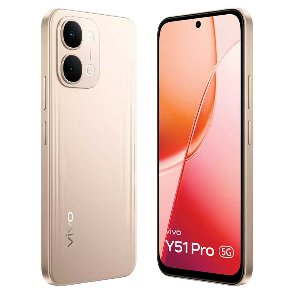 Vivo Y51 Pro Front SIde and Back View