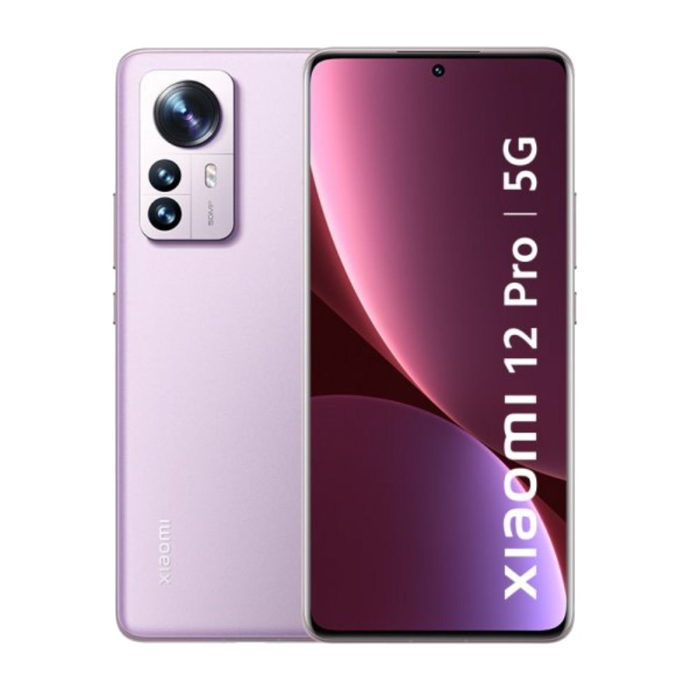 Xiaomi 12 Pro Opera Mauve Front and Back