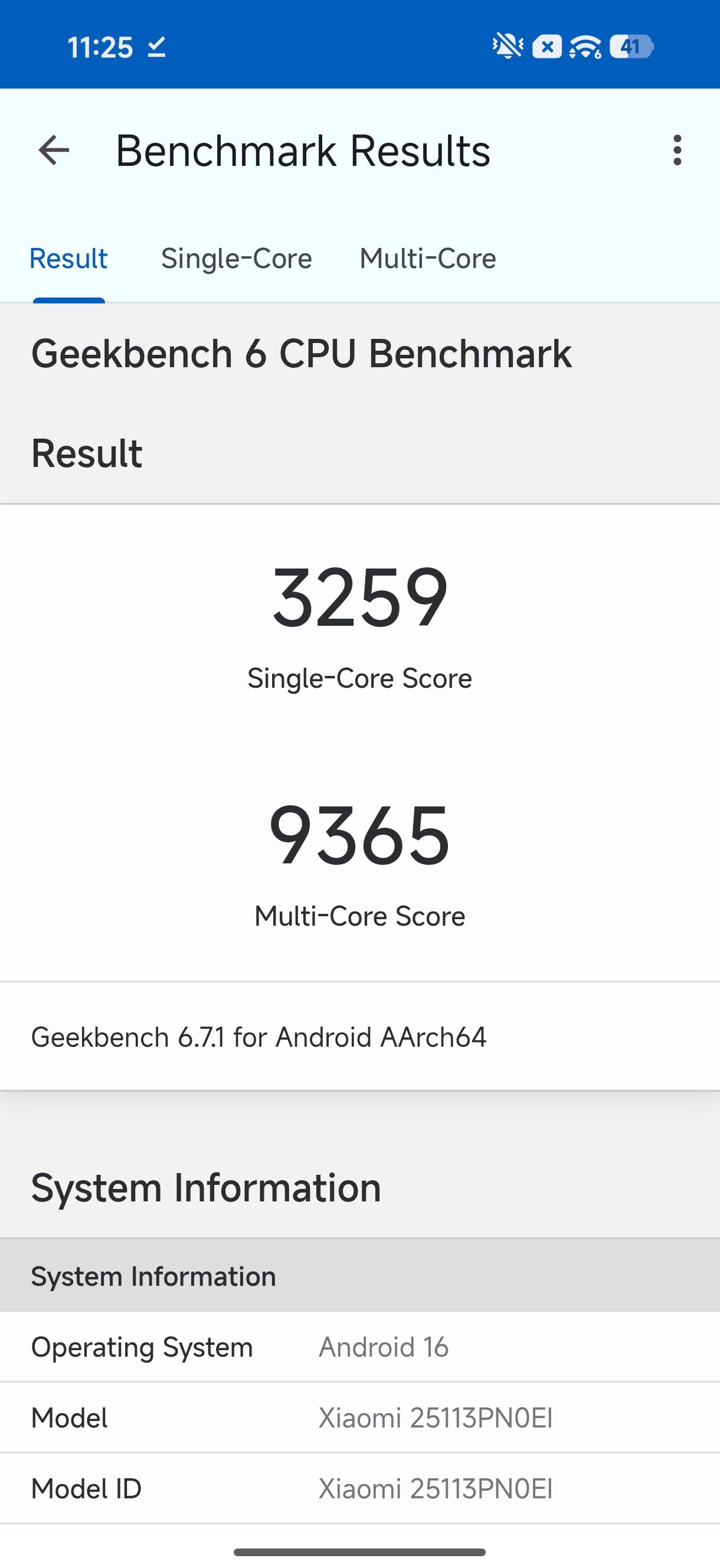 Geekbench 6