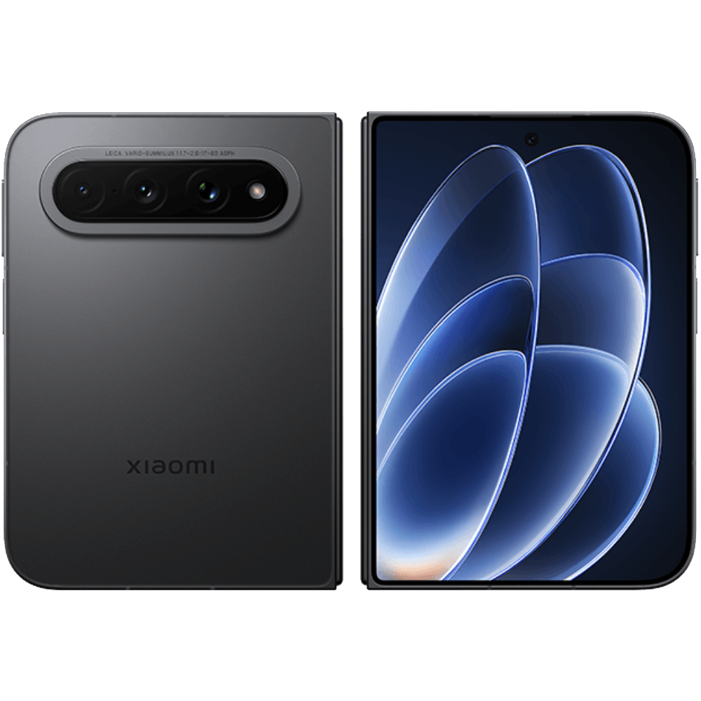Xiaomi 18 Fold Black Front and back View
