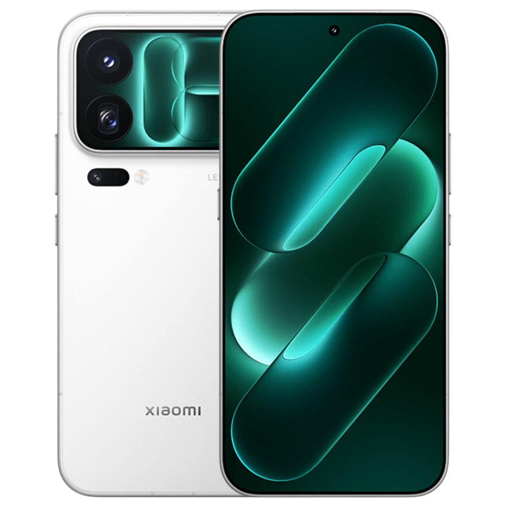 Xiaomi 18 Pro White Front and Back